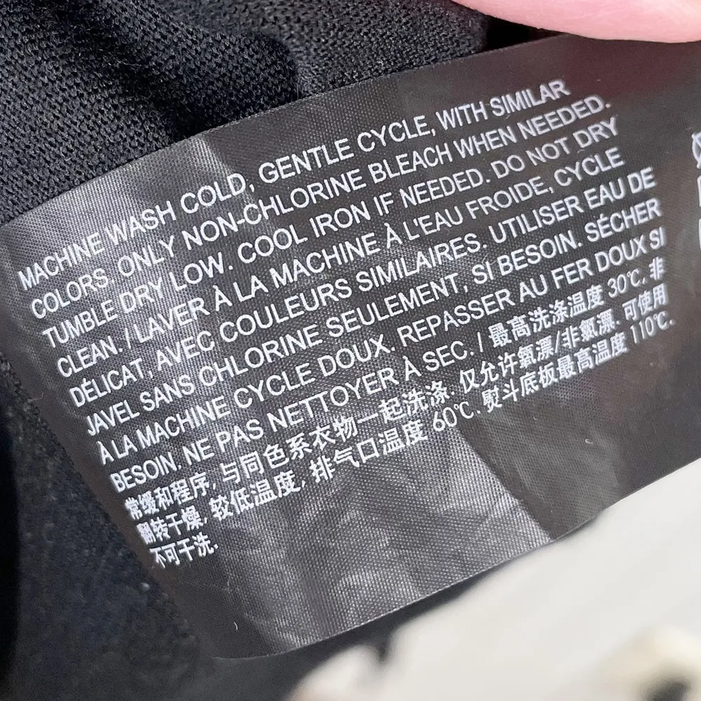 Theory Vormond K Atmos Light Dress Black Tie Waist Lagenlook Short Sleeve Medium - Image 8