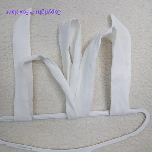 New! White‎ House Black Market Long Sleeve Eyelet Shirt Dress mini ecru, size 6 - Image 5