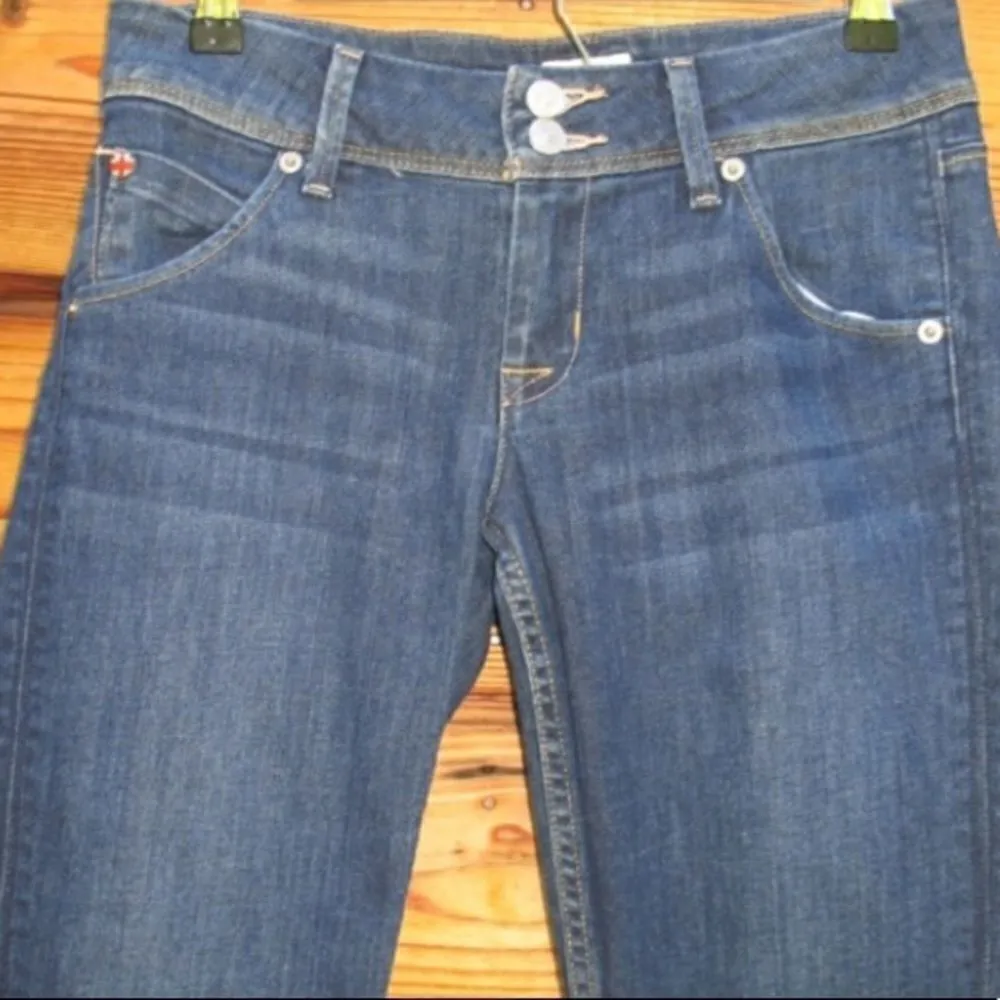 Hudson Flap Pocket Low Rise Skinny Jeans - Image 5