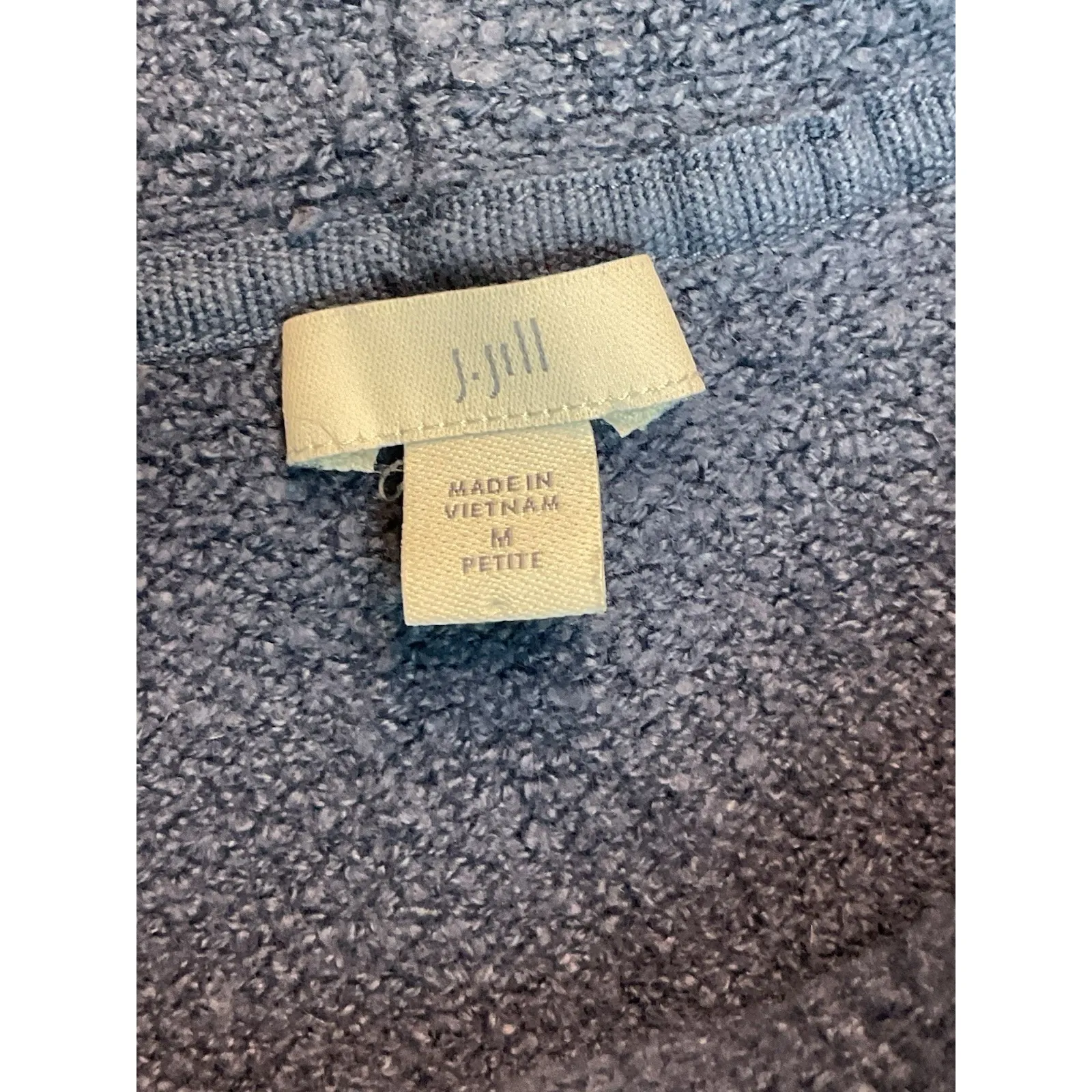 J Jill Womens Cowl Neck Sweater Dress Size M Blue Modest Corpcore Occasion Size M - Image 6