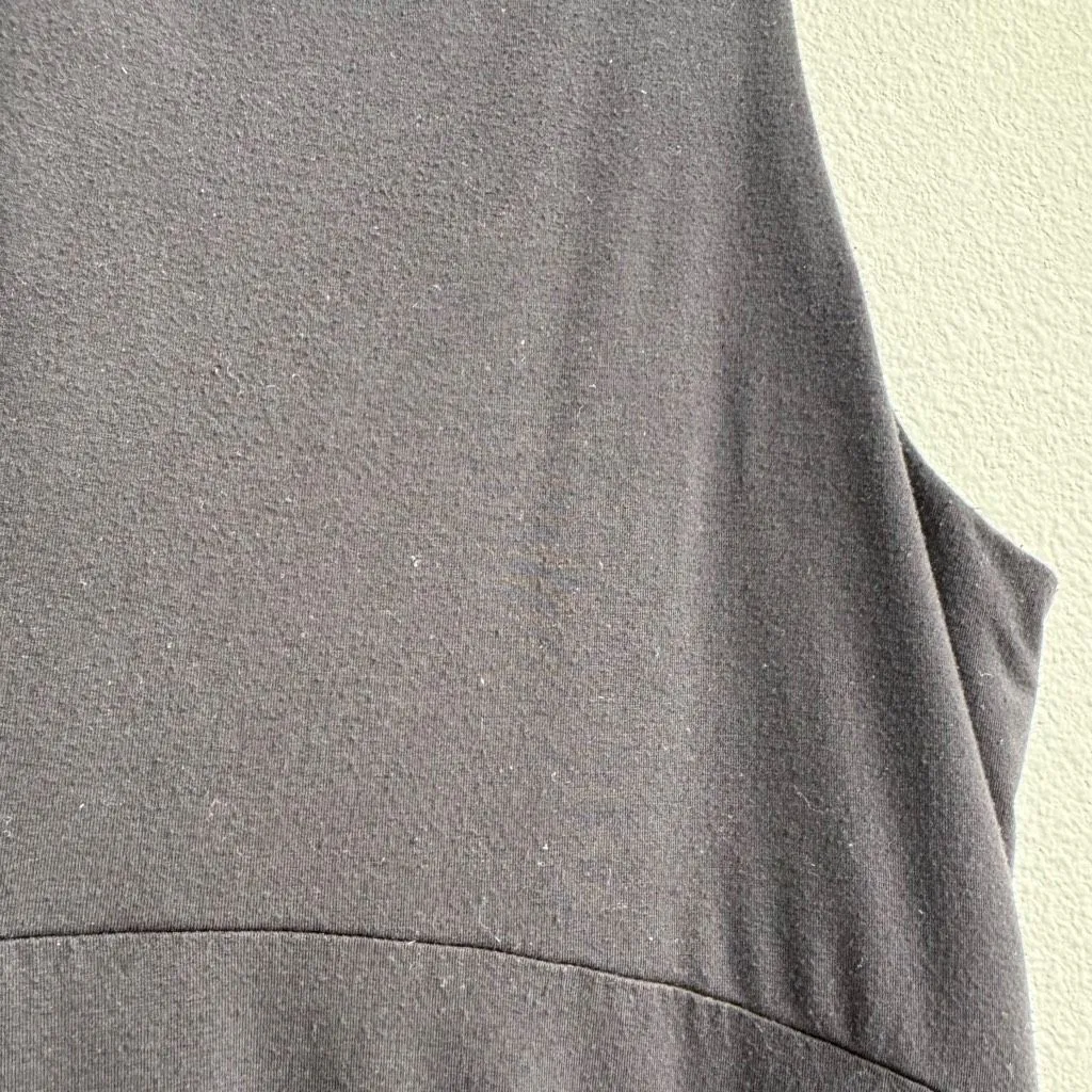 Athleta SANTORINI THERA DRESS TENCEL Modal coastal Travel Black Size Large - Image 7