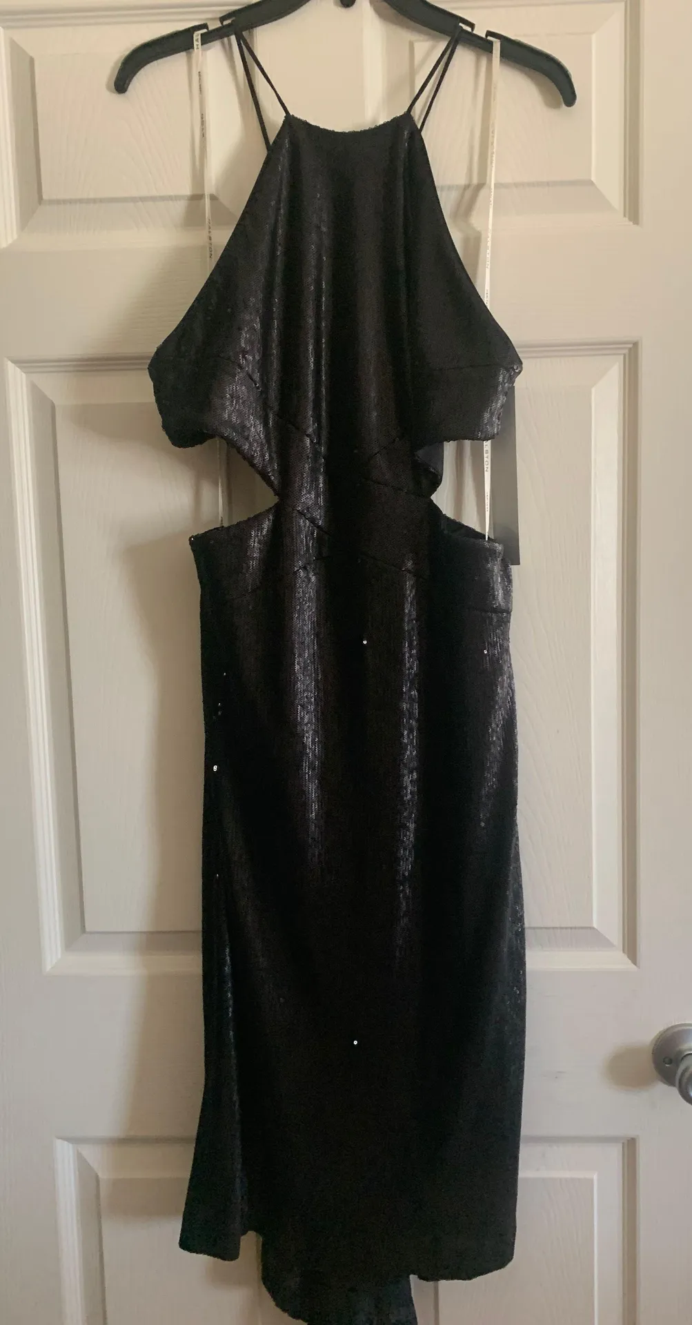 Sequin Cut Out Dress - Image 3