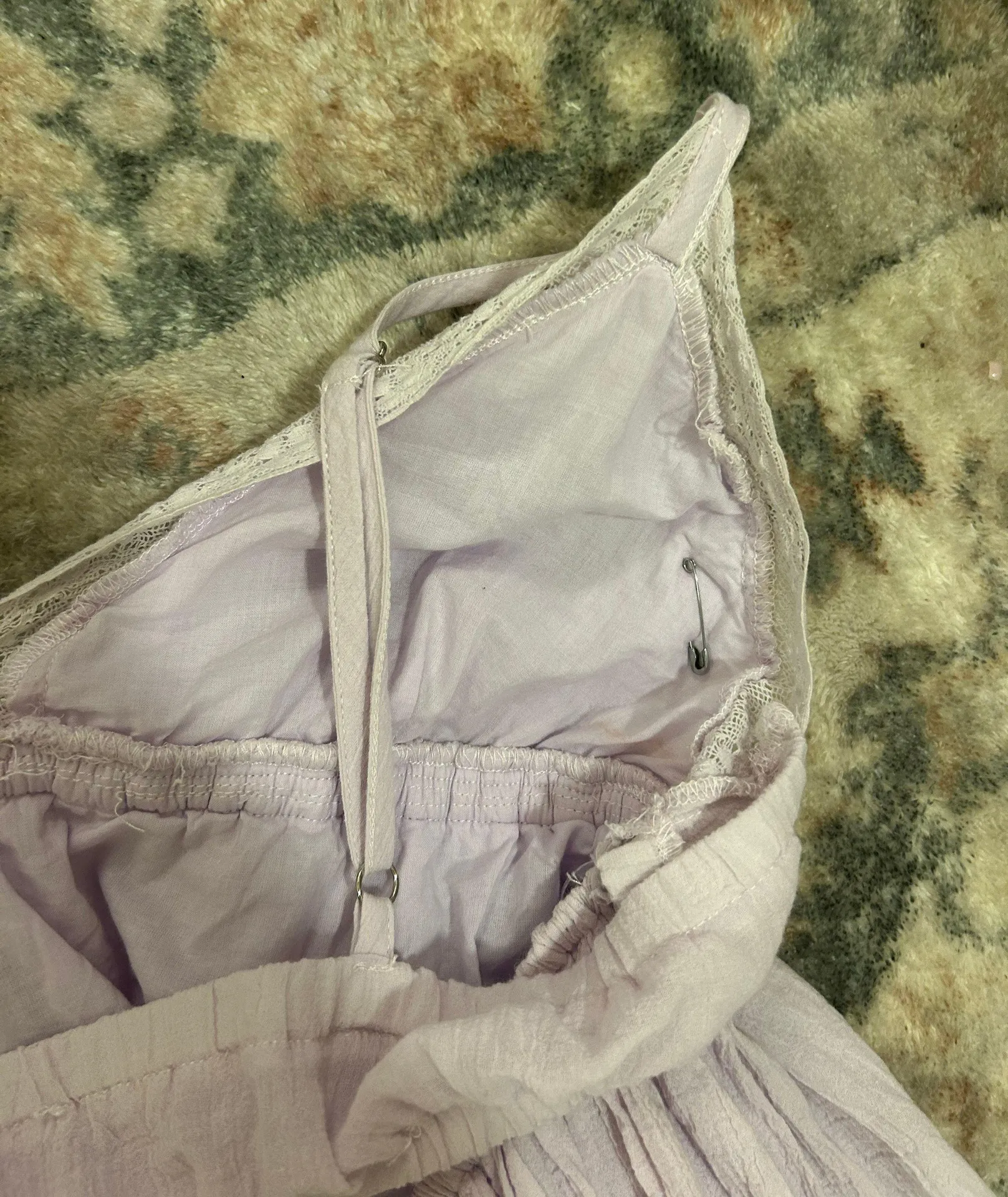 Lilac Mini Dress - Image 5