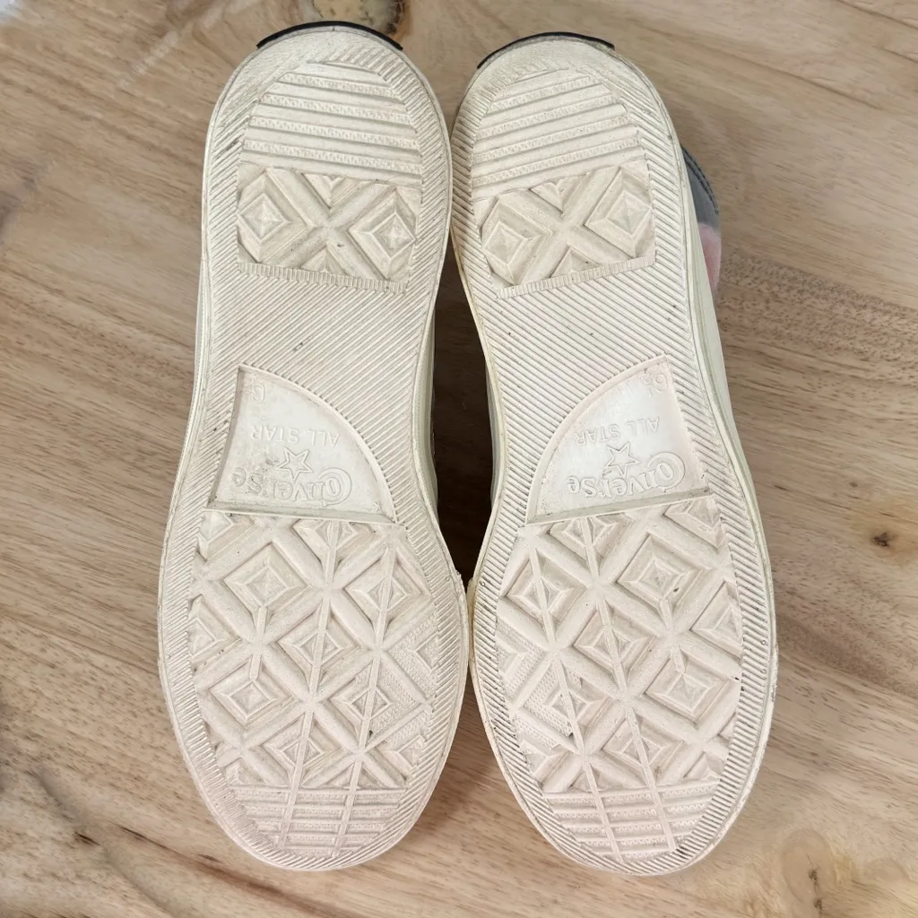 Converse Chuck Taylor 70 High Floral Print Black Sneaker Size 6.5 Men 8.5 Women - Image 8