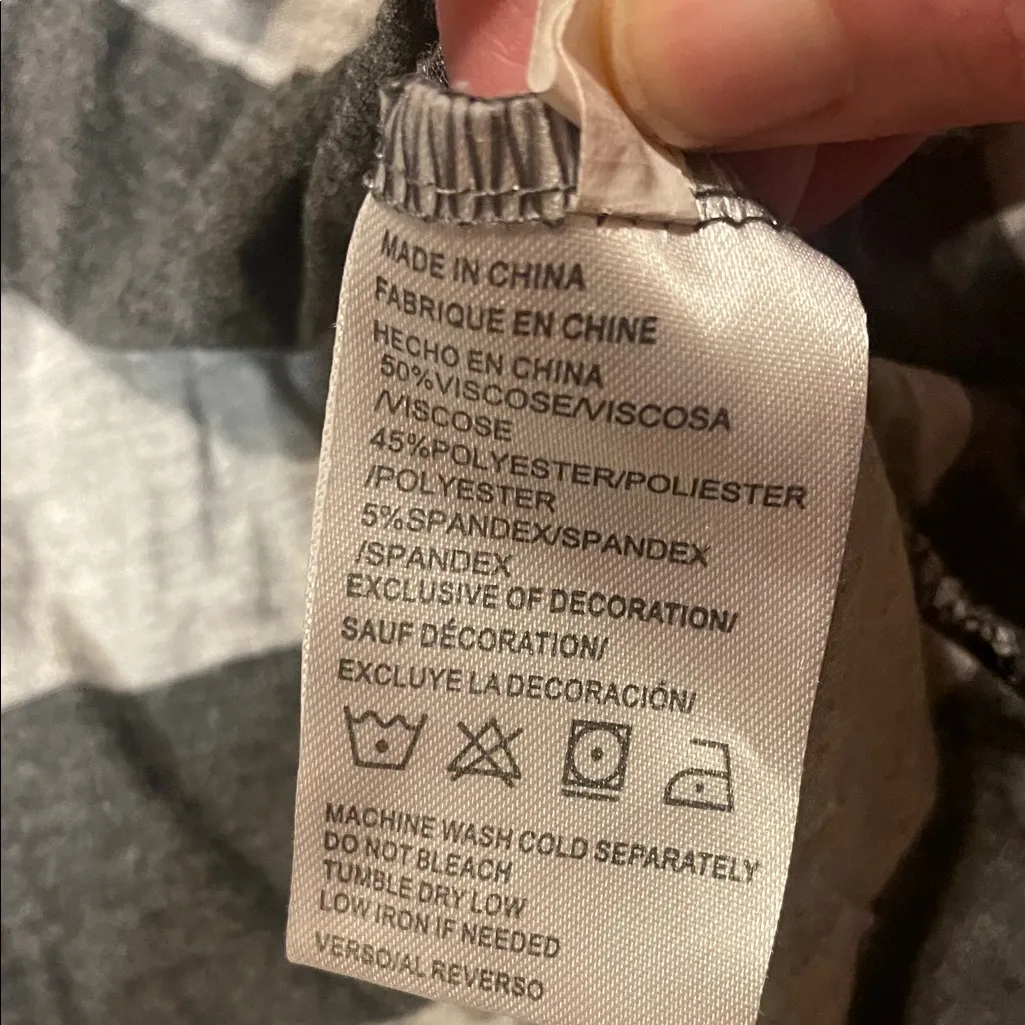 Exist Charcoal and Light Gray Striped Maxi Dress - Image 4