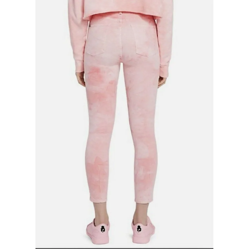 Alice + Olivia Jeans Good High Rise Skinny Ankle Crystal Cloud Size 30 - Image 4