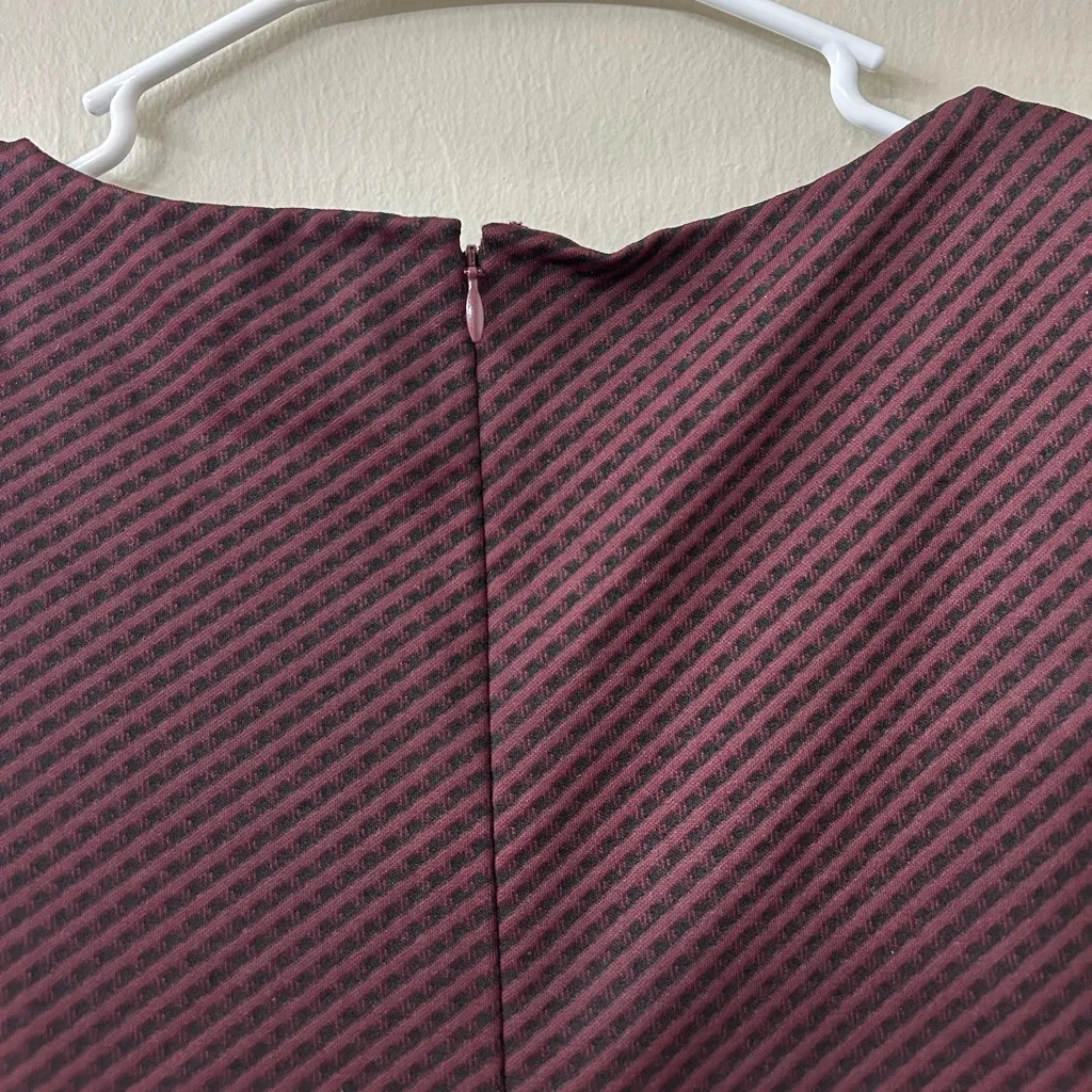 Theory Kamillina K Claymont Stretch Fit & Flare Dress Sz 2 - Image 8