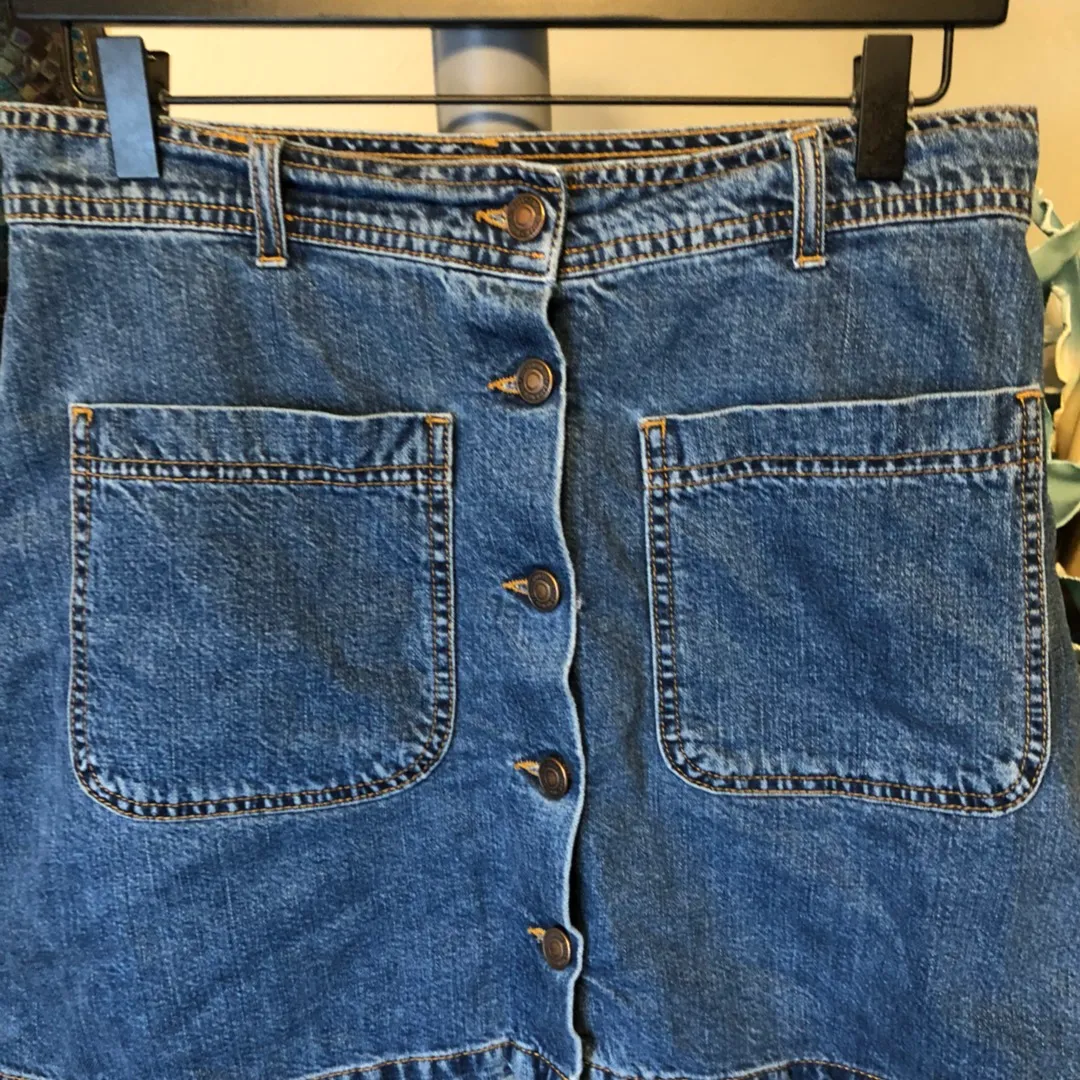 ZARA Jean Skirt - Image 4