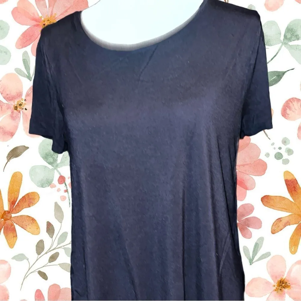 Nine West soft spun plain black stretchy top! - Image 4