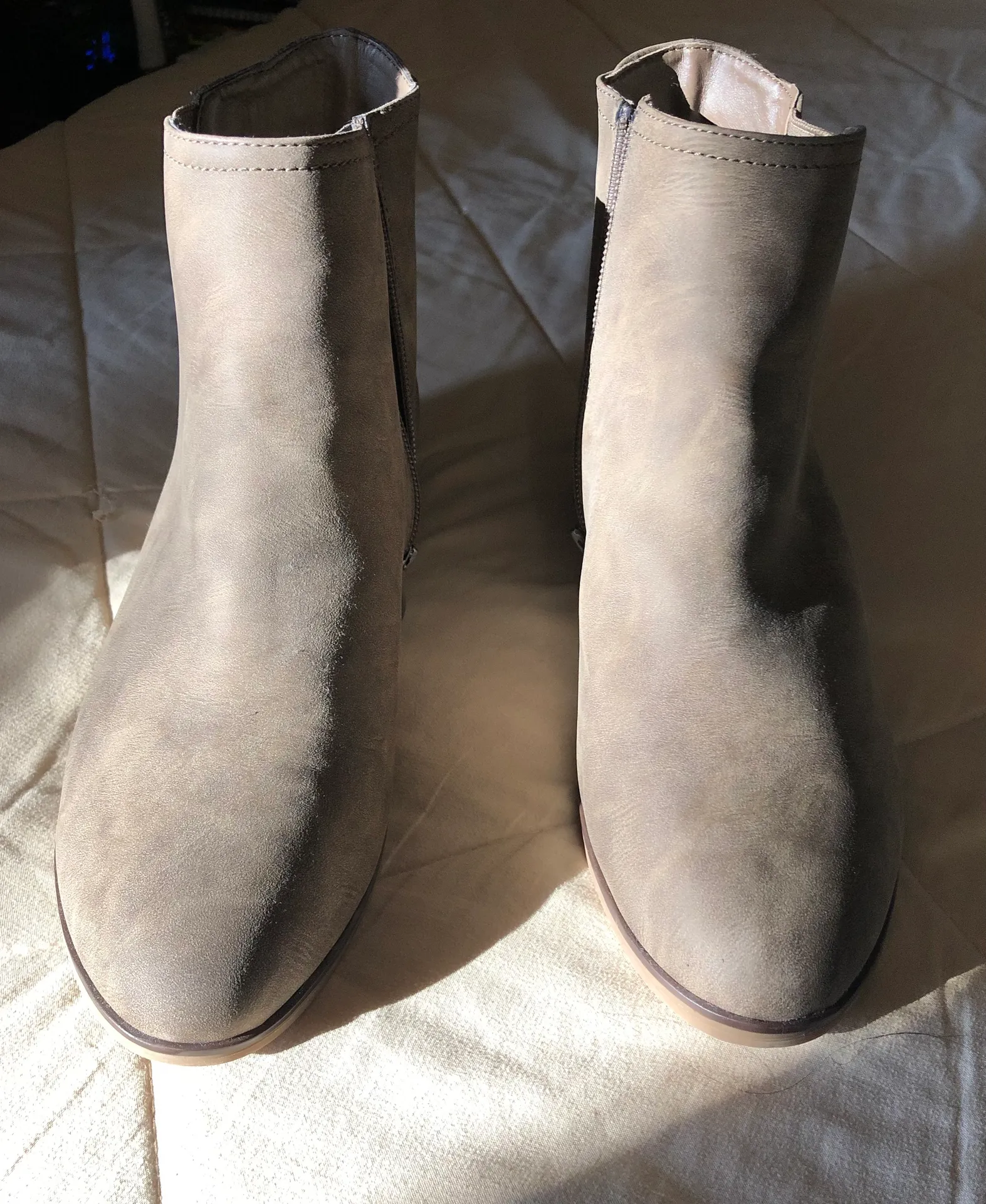 Limelight Olive Booties - Image 2