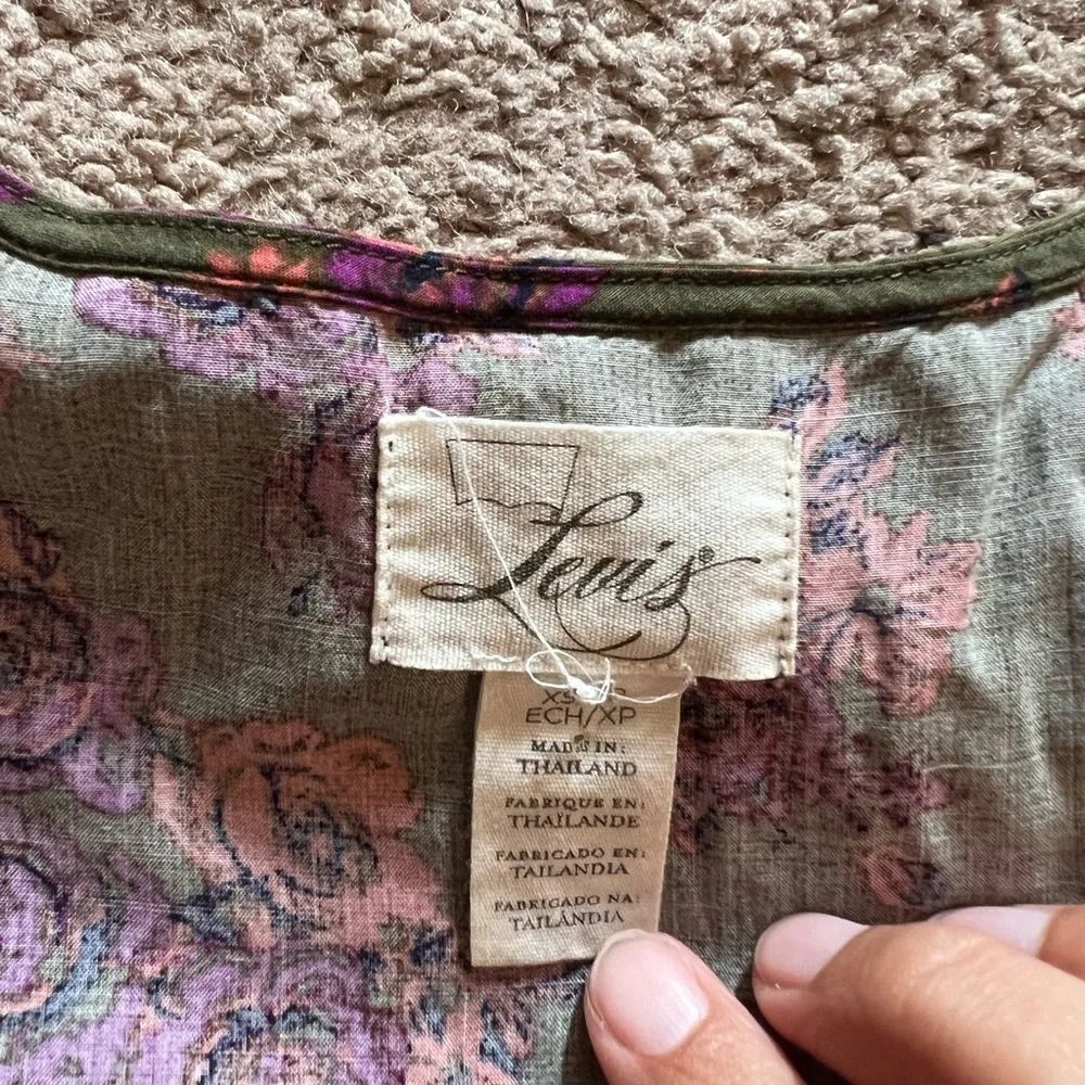 Levi’s floral xs dress - Image 9