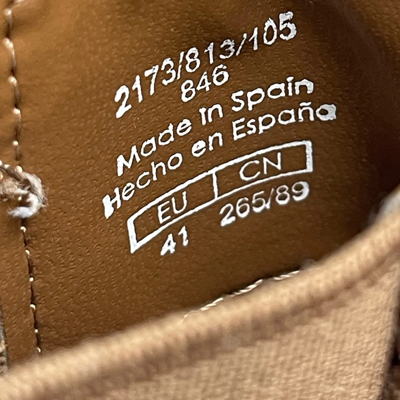 ZARA Womens Brown Suede Side Gore Chunky Sole Round Toe Ankle Chelsea Boots 10.5 - Image 6