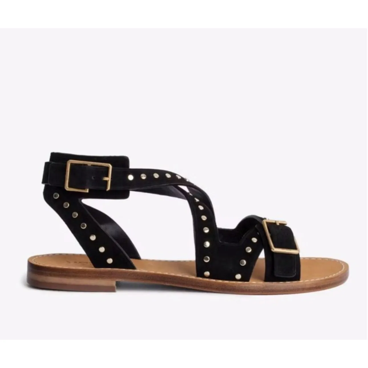 Zadig & Voltaire Cecilia Studs Caprese Sandals size 38 - Image 2