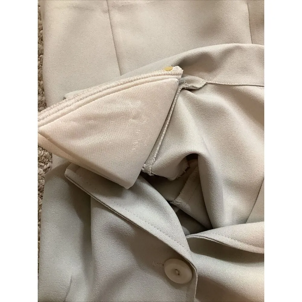 Nice Wear Beige 2 Piece Pant Set Size Small - Image 8