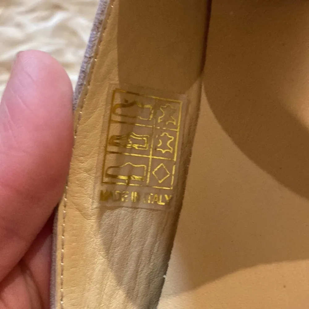 M. Gemi Lilac Italian Leather Women’s Mules Luxury NWOB EU 43 US 11 Size 10 - Image 3