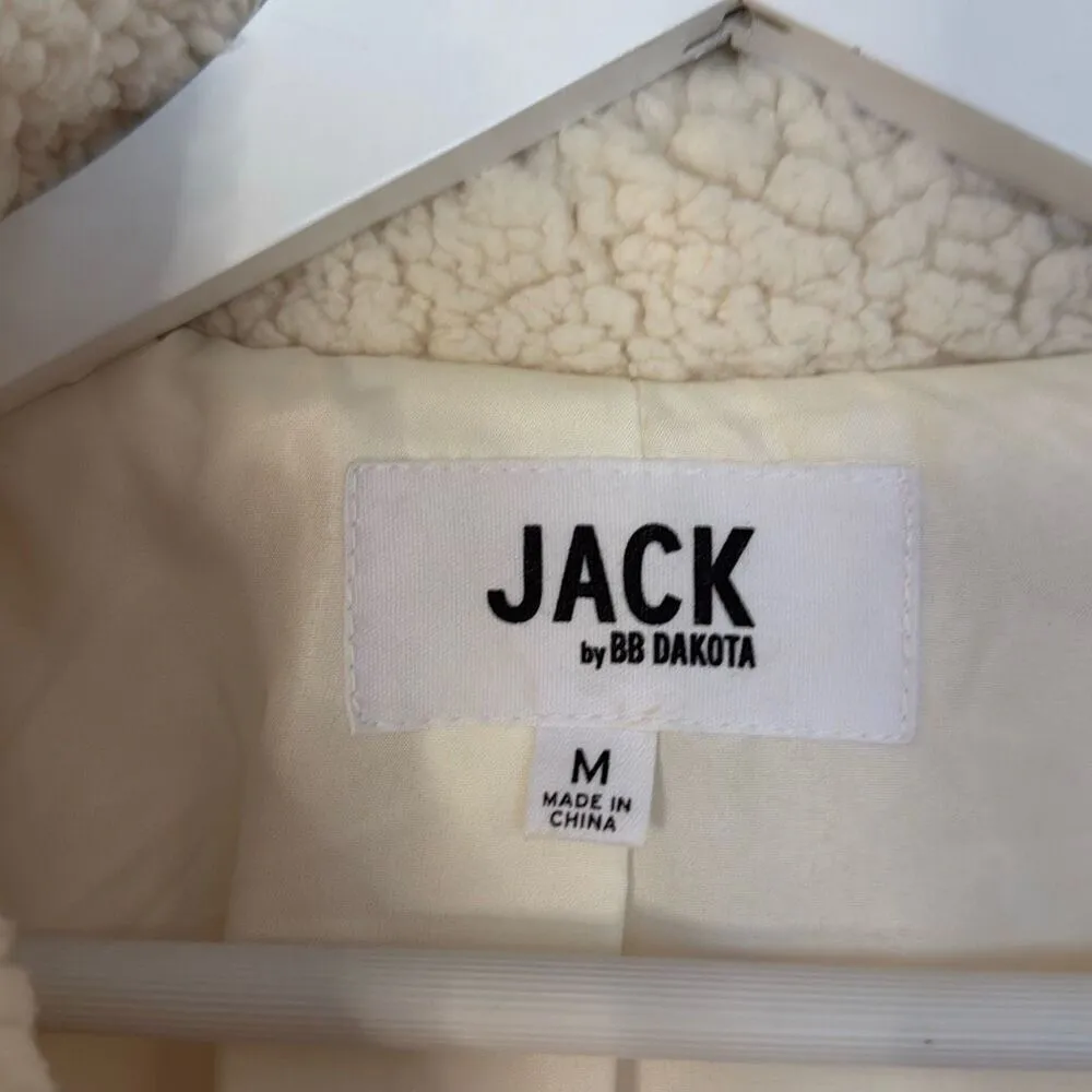 Jack by BB Dakota Sherpa Teddy jacket size M - Image 5