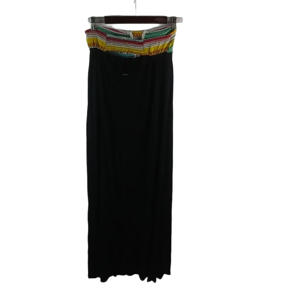 Rip Curl S Black Strapless Maxi Dress - Image 7