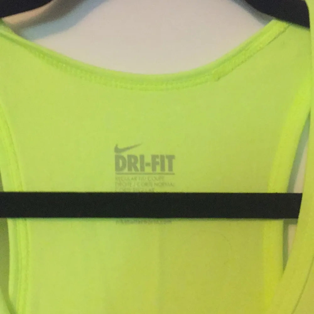 Neon yellow tank top XS - Image 2