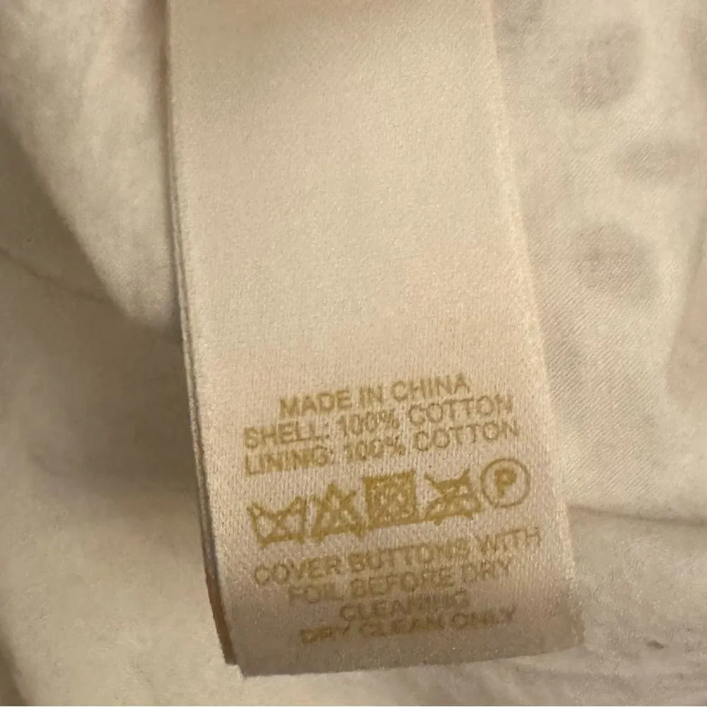 Kate Spade Size 4 Bright White Havana Eyelet Short Sleeve Shift Dress - Image 12