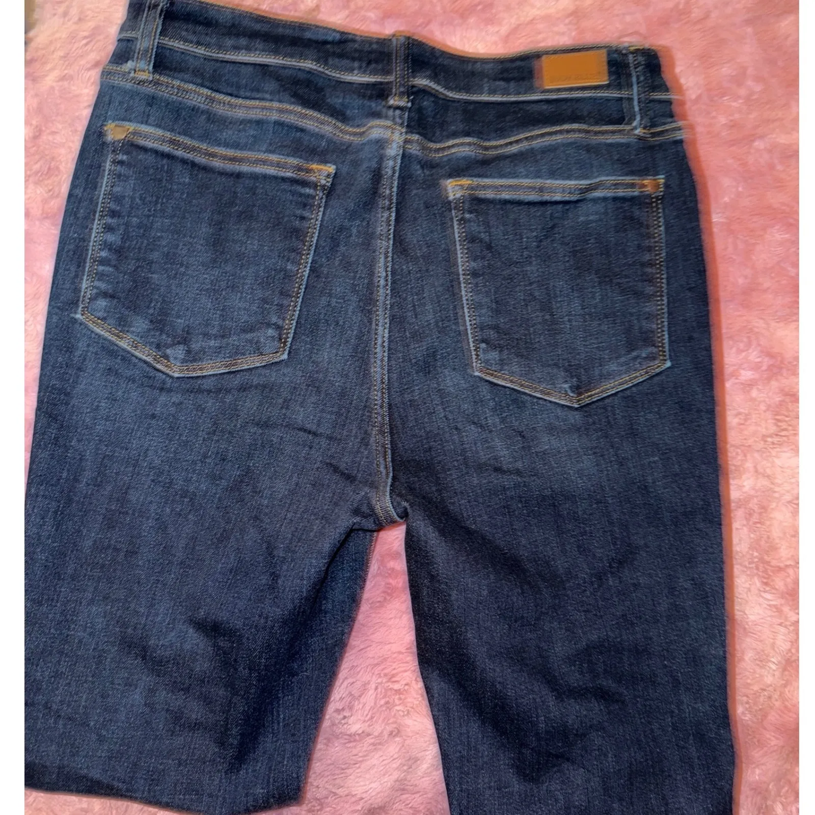 JUDY BLUE Skinny Fit Jeans Dark Wash Stretch Denim Women's Size 11 30 - Image 3