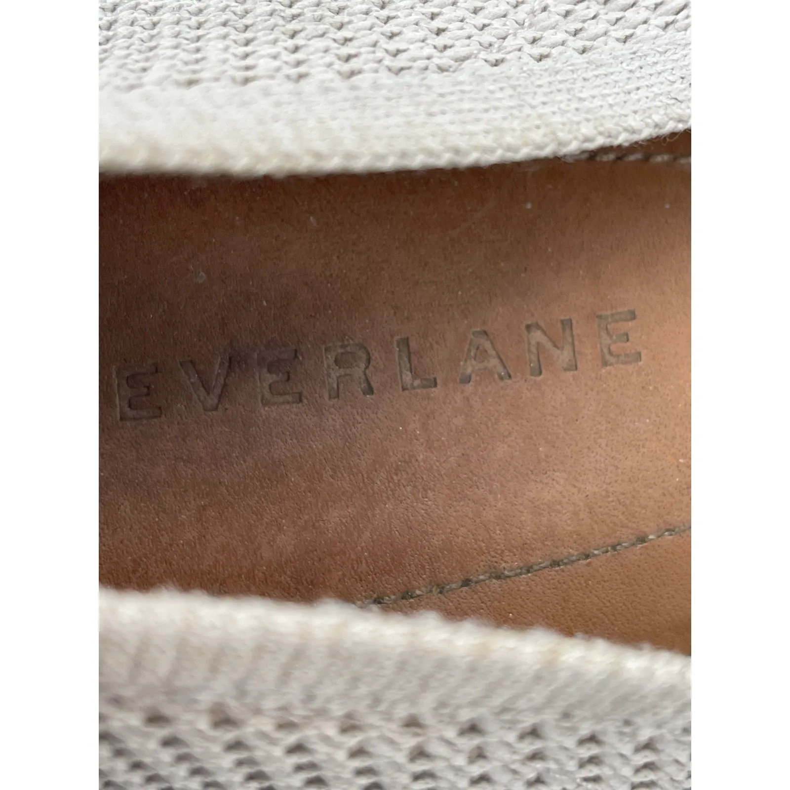 Everlane ReKnit Point Flats Women's Gray Pointed Toe Slip On Ballet Shoes 10.5 - Image 5