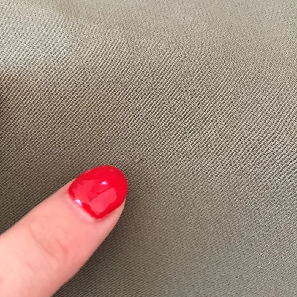 Green Olive Mini Skirt / Size S - Image 11