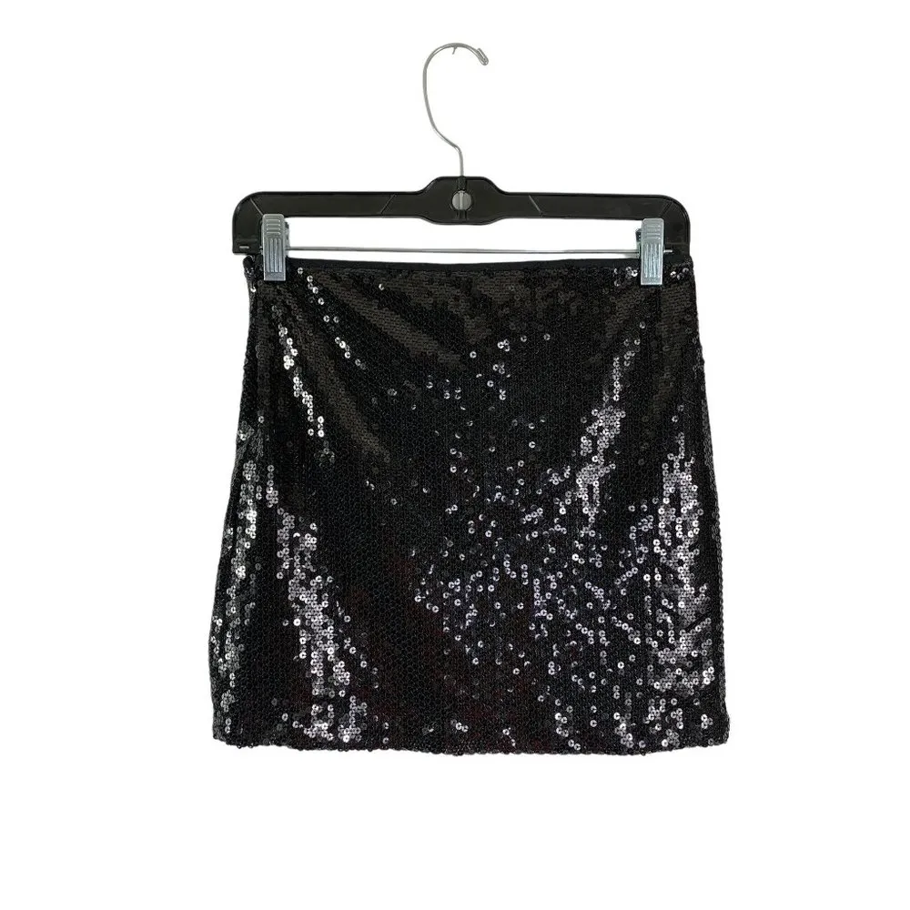 Arden B Women's Sequin Mini Skirt - Image 2
