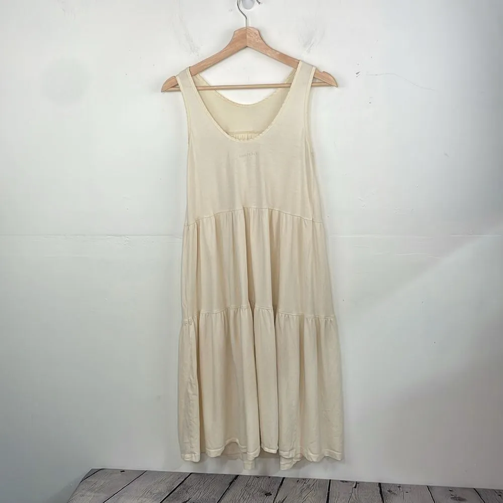 Everlane The Weekender Tiered Dress cream size XS - Image 5