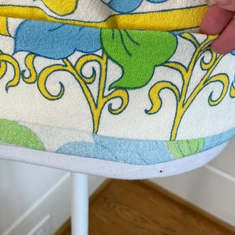 Vintage 1960's Mod Vibrant Floral Tunic Small Size undefined - Image 7