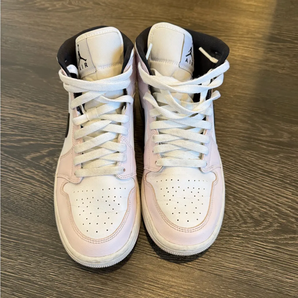 Nike  Jordan 1 mid barely rose shoes - Image 3