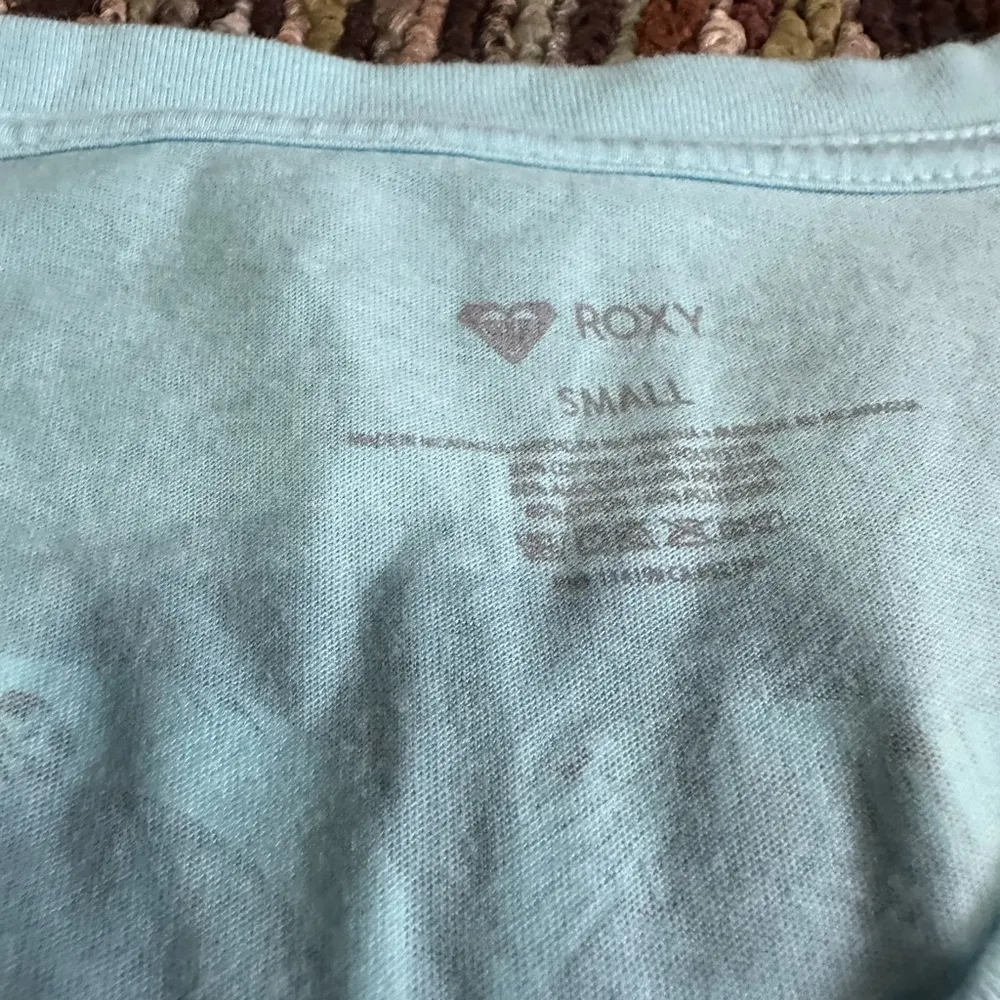 Roxy Blue Short Sleeve Relaxed T-Shirt - Image 2