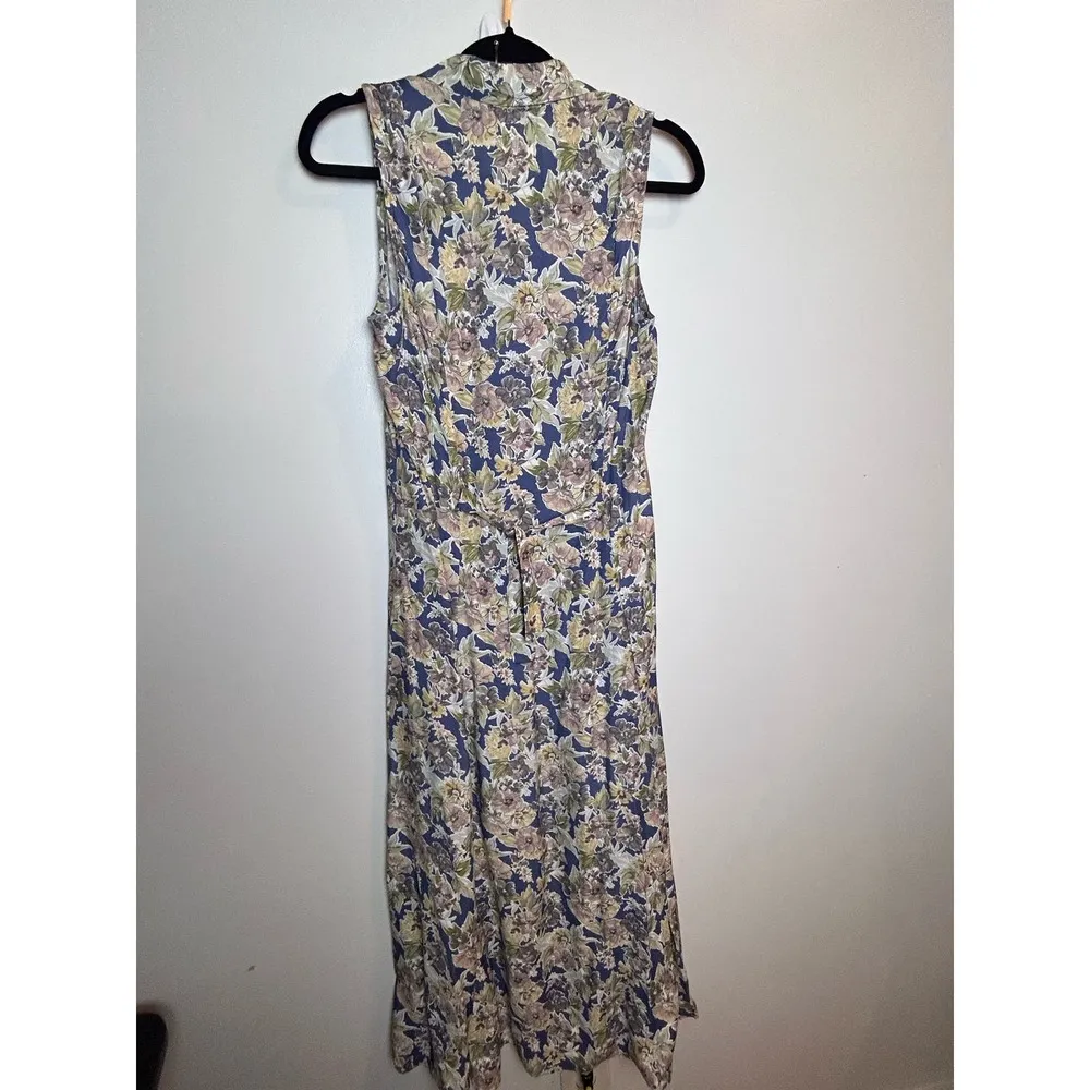 Vintage Johnathan Martin Floral  Dress Small Buttons Down the Front Cottage - Image 6