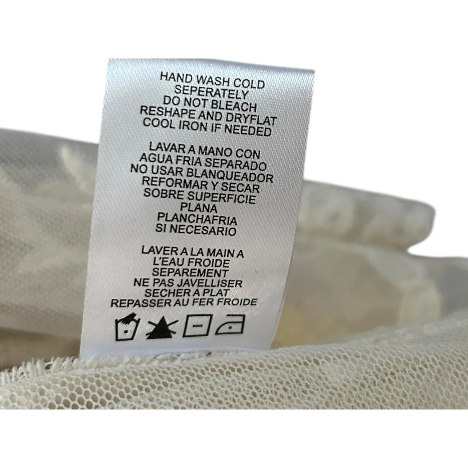 NWT Nina Leonard Womens XL Open Front Lace Floral Cardigan Duster Kimono Sweater - Image 7