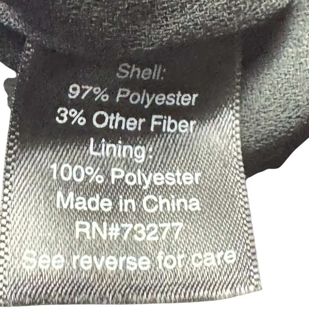 SO Floral Women's Long Sleeve Rusched Front Crop Blouse Sz L NWT - Image 7