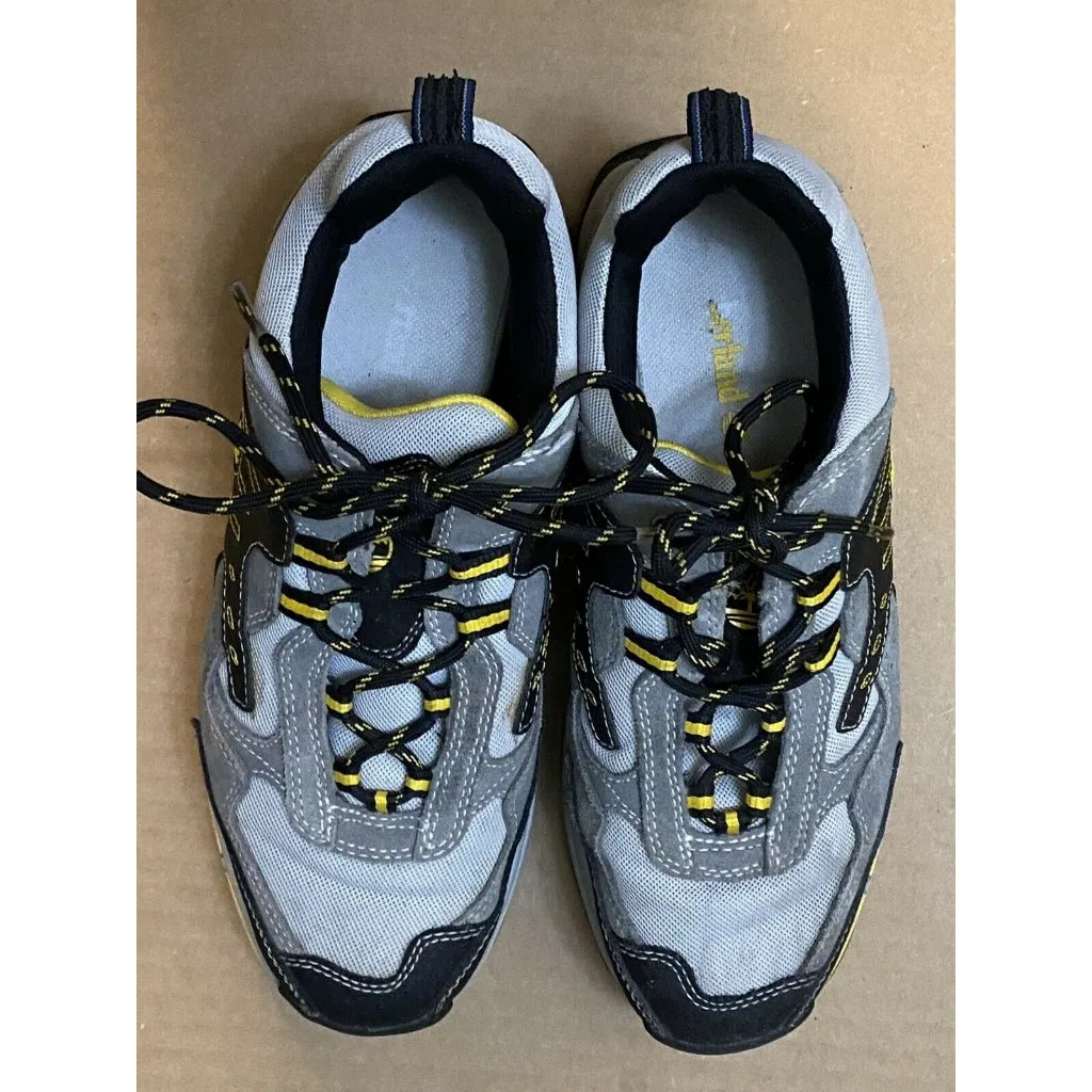 Timberland Womens Sz 6 Gray Black Low Top Outdoor Trail Hiking Walking Sneakers - Image 6