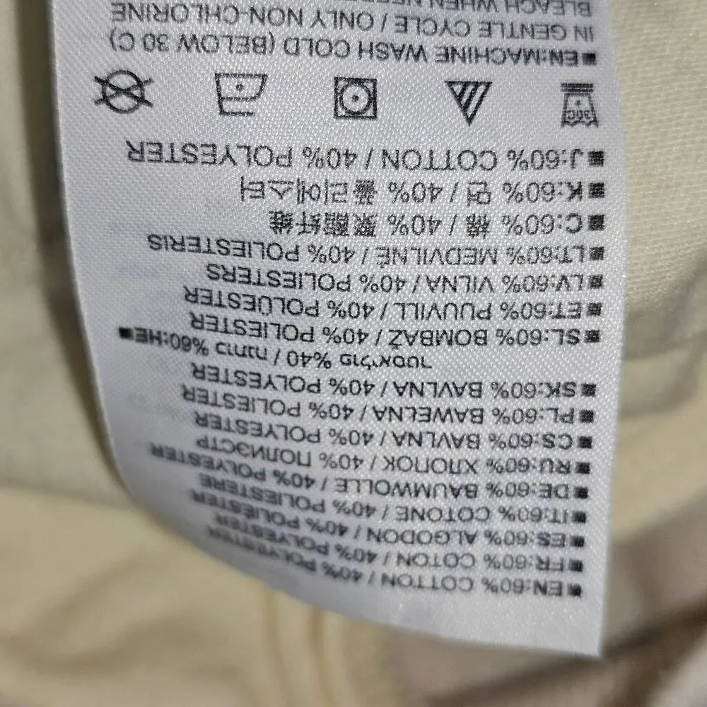 Burton Womens Cream Oatmeal Ellmore‎ Pullover Sweater XS - Image 5