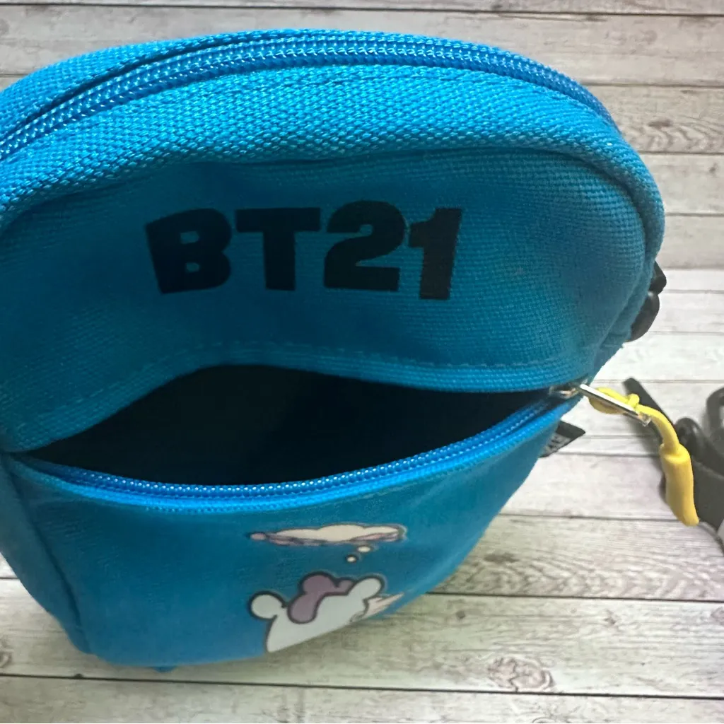 BT21 Women’s Blue Crossbody Bag - Image 4