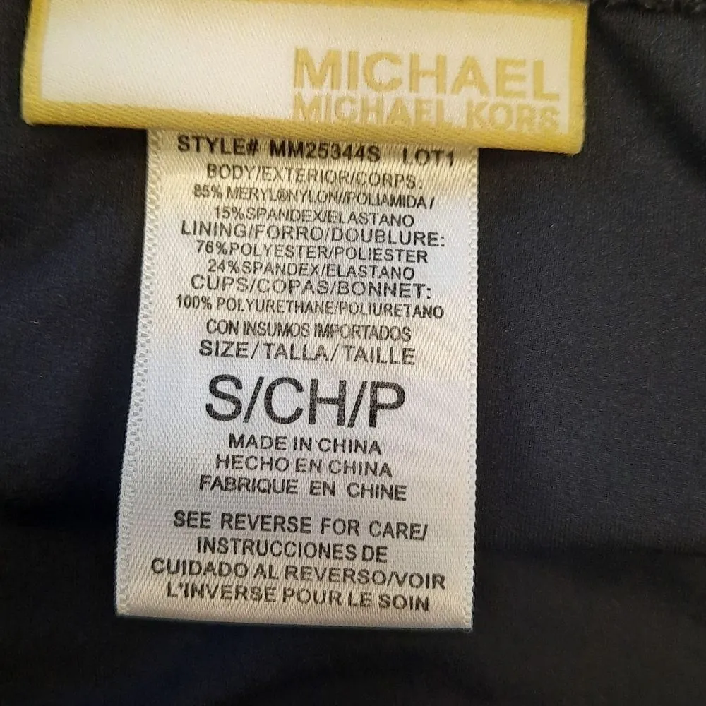 Tara Grinna Size 8 Foldover Bikini Bottoms Black - Image 3