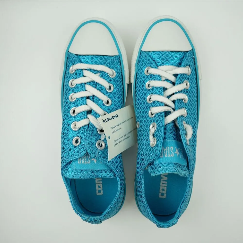 Converse Chuck Taylor Specialty Oxford Sneakers 519227F Blue US 7 Comfort Shoes - Image 8