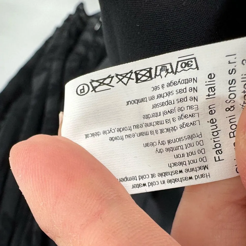 Chiara Boni La Petite‎ One-Shoulder Jumpsuit Floral Tulle Overskirt IT38 US2 - Image 10