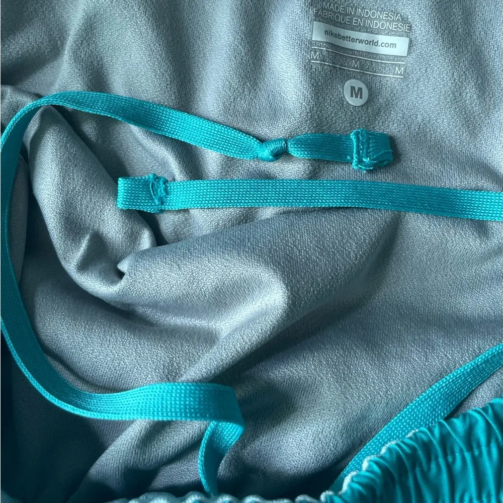 Nike Teal Women’s Tempo Running Shorts Athletic Lightweight Moisture-Wicking - Image 6