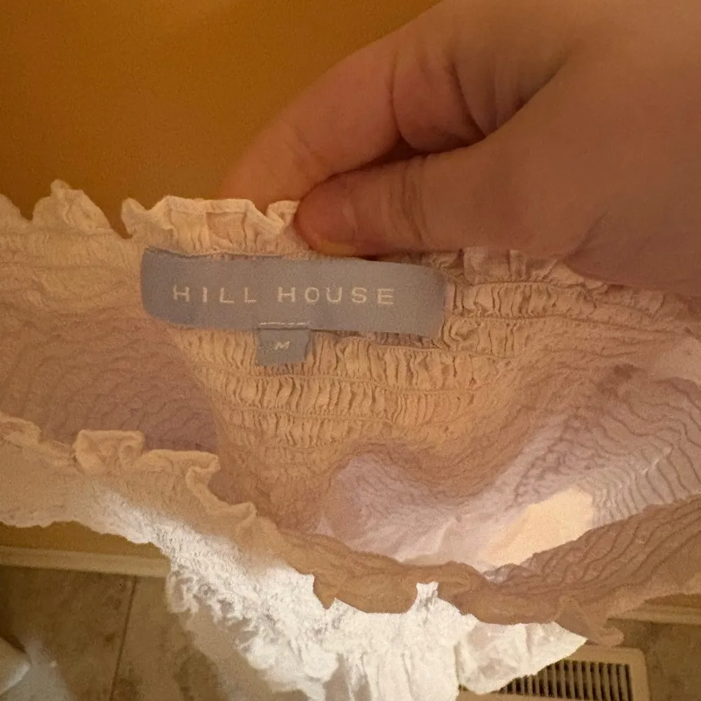 Athena Nap Dress in White Swiss Dot - Image 6