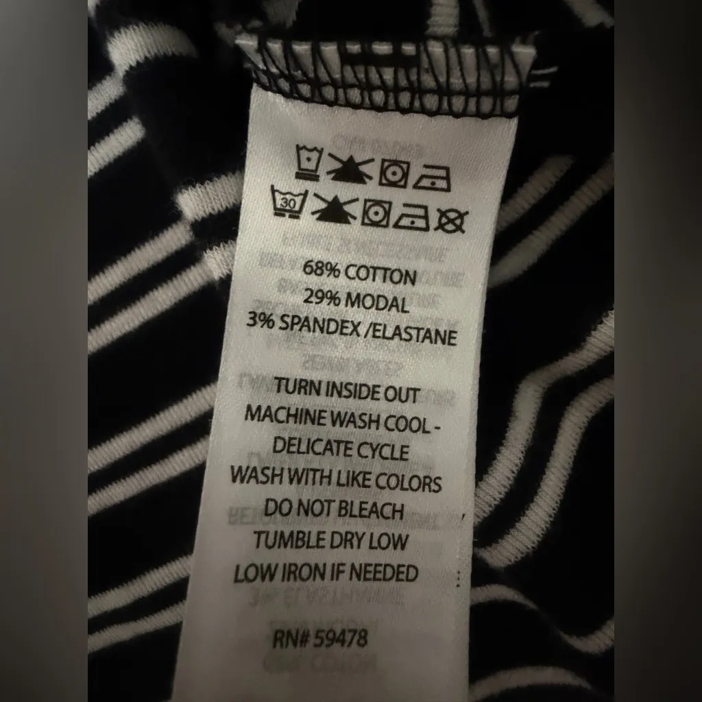 Rachel Zoe Monochrome Striped Tank Top - Image 6