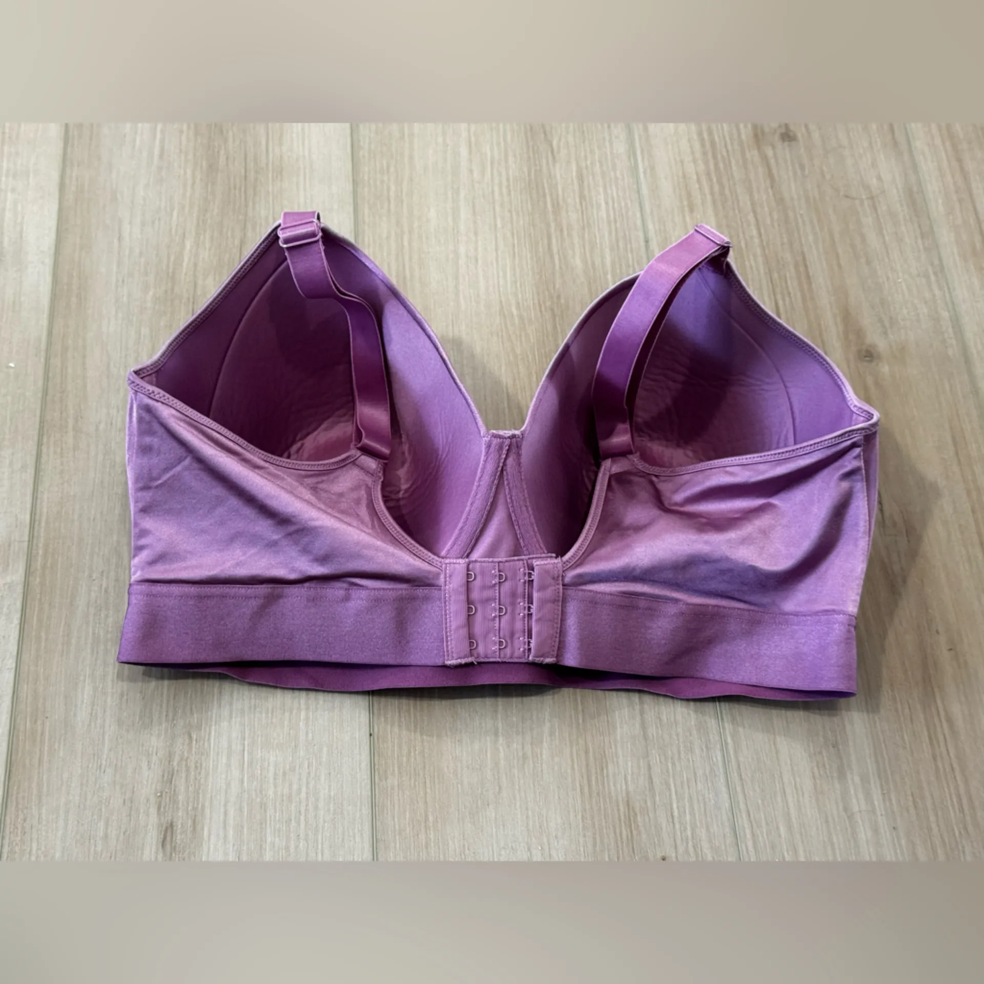 Bali Comfort Devotion Underwire Bra – Purple | 40 DD - Image 2