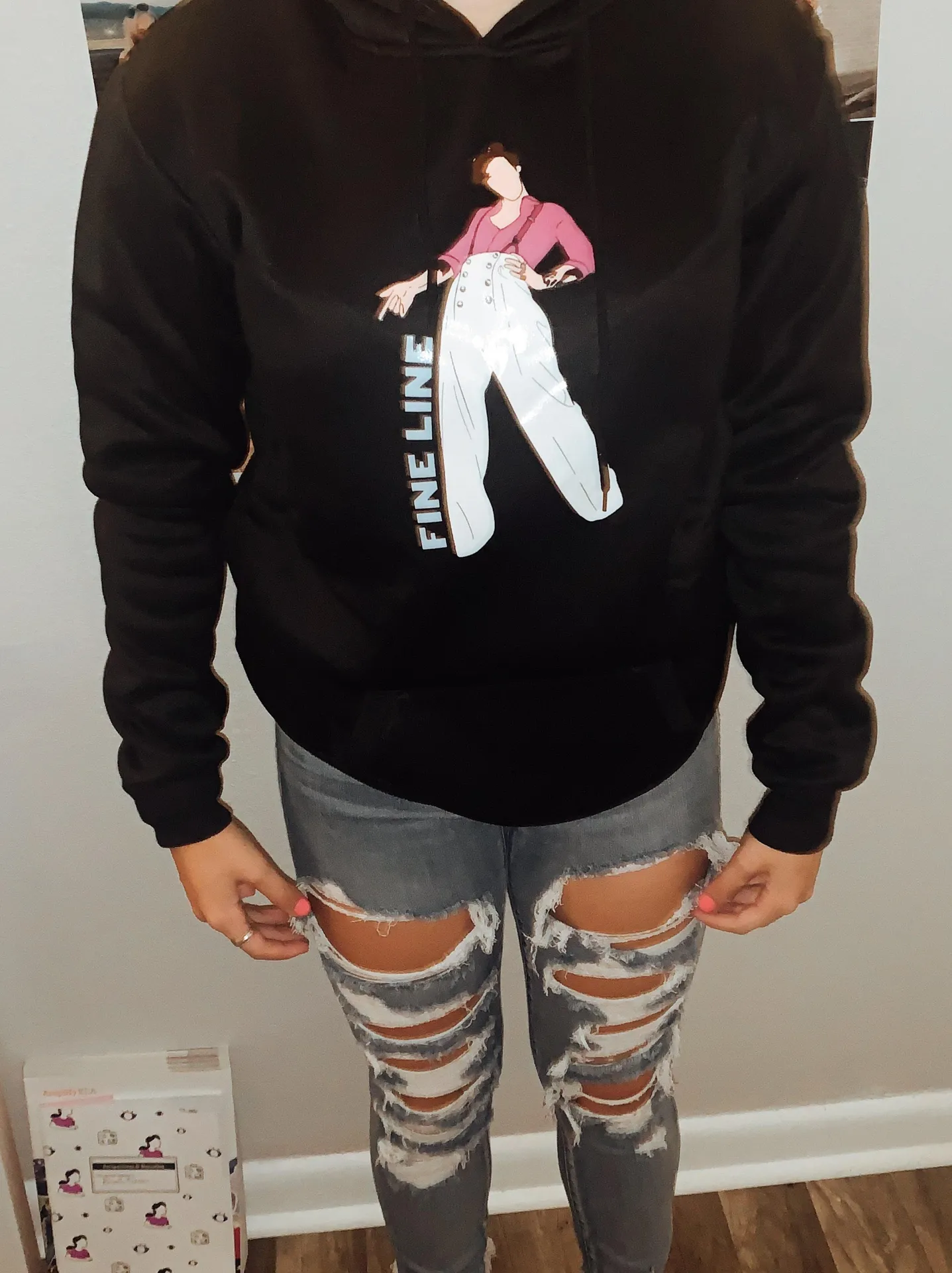 Harry Styles Hoodie Fine Line Size M - Image 2