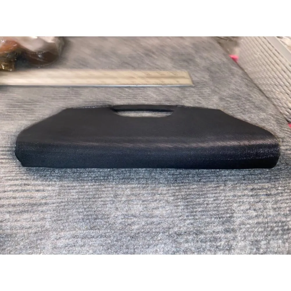 La Regale Black Fabric Evening Bag with Rope Strap Made in China 10 Inches - Image 12