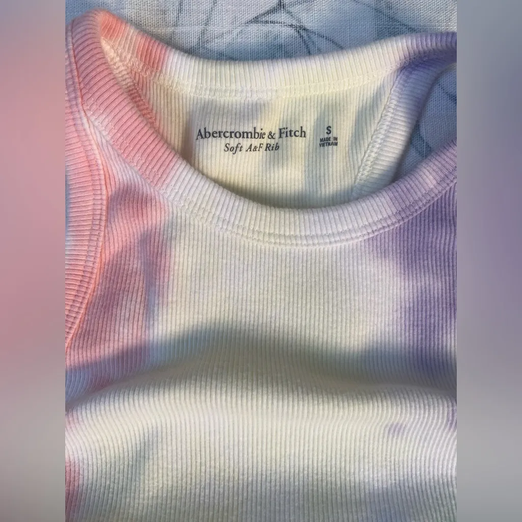 Abercrombie & Fitch Soft A&F Rib Collection, Size Small Bodysuit w/snap buttons - Image 5