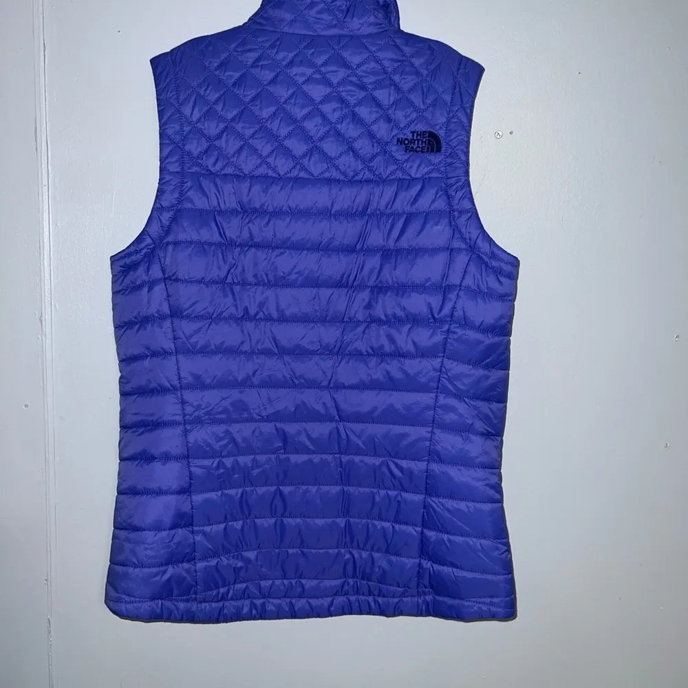 The North Face Deep Purple Quilted Vest - Image 2