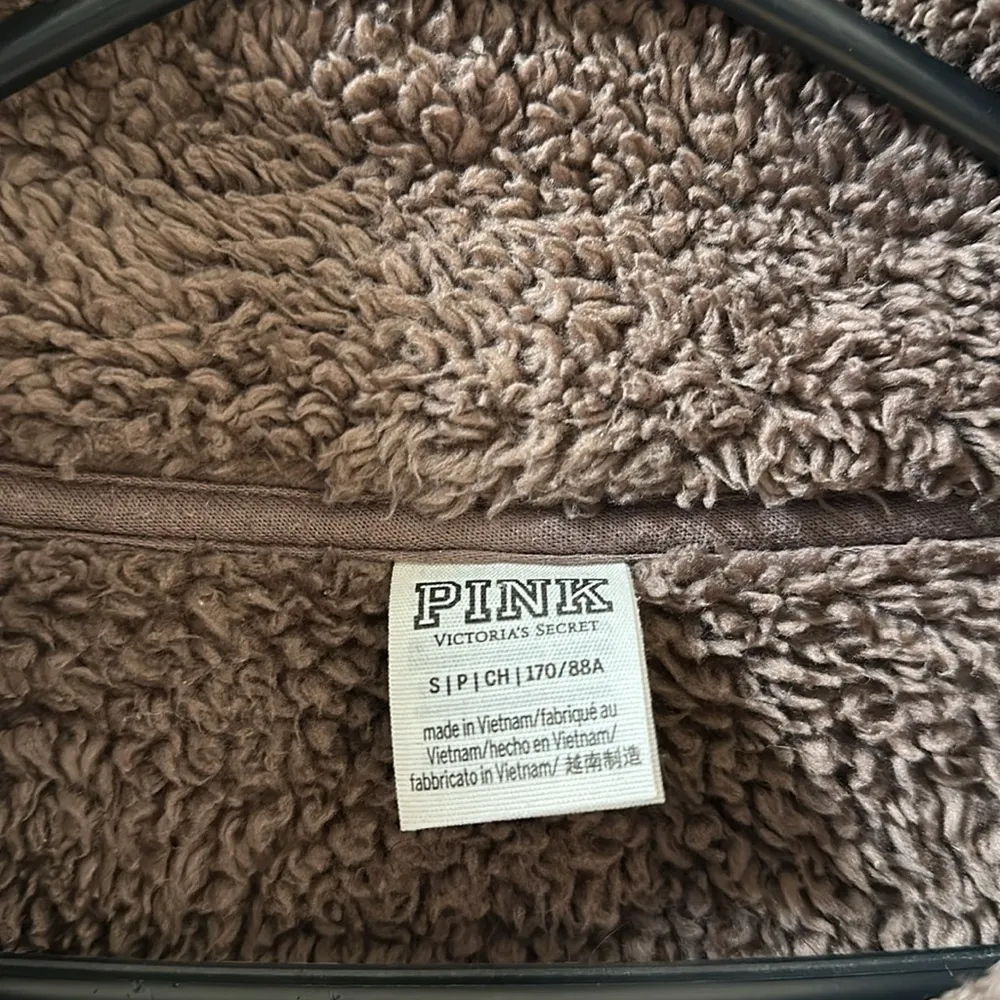 Victoria secret PINK teddy sweater Brown - Image 2