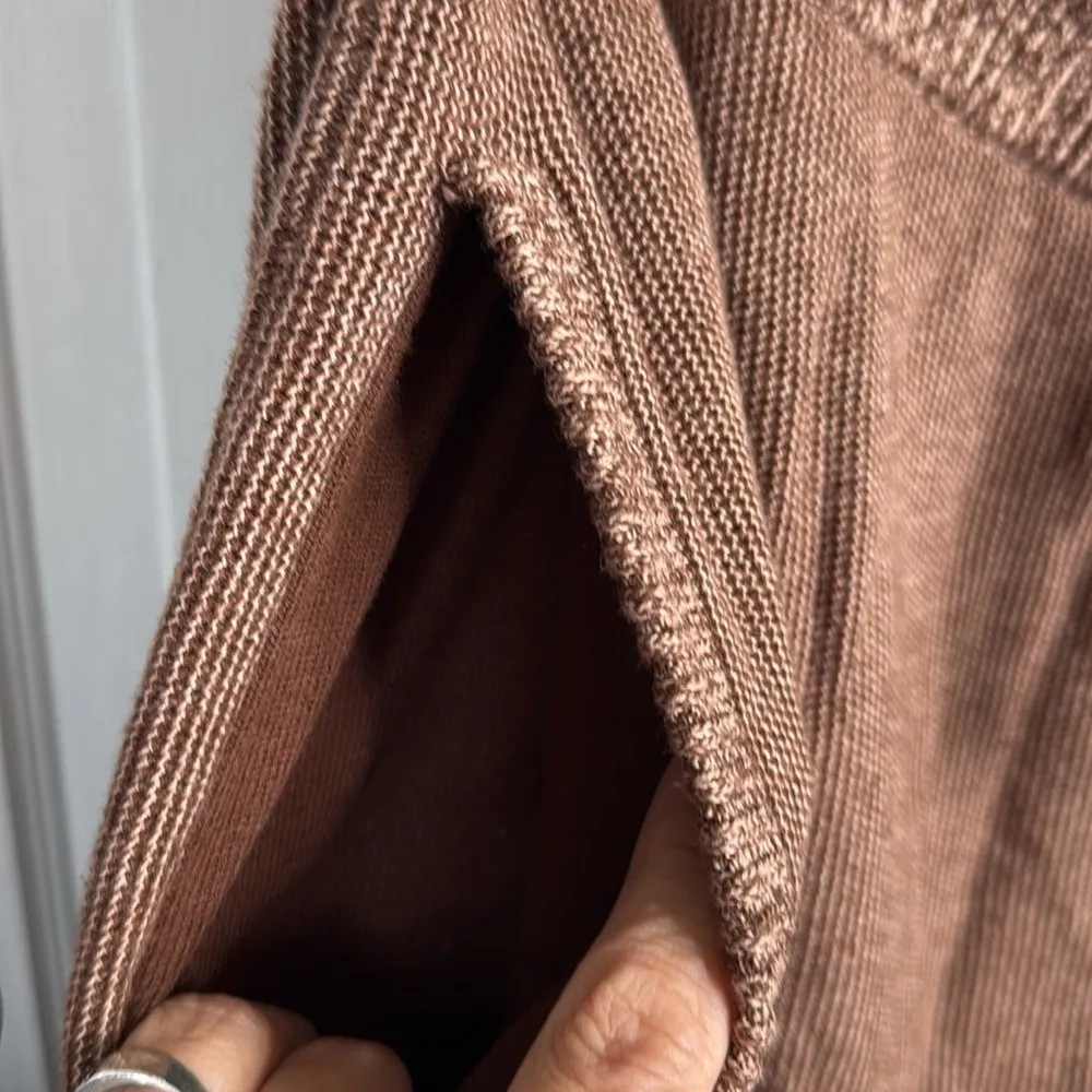 Tommy John Women’s Brown Heavyweight Marled Knit Joggers W1602 Plus Size 2XL - Image 5